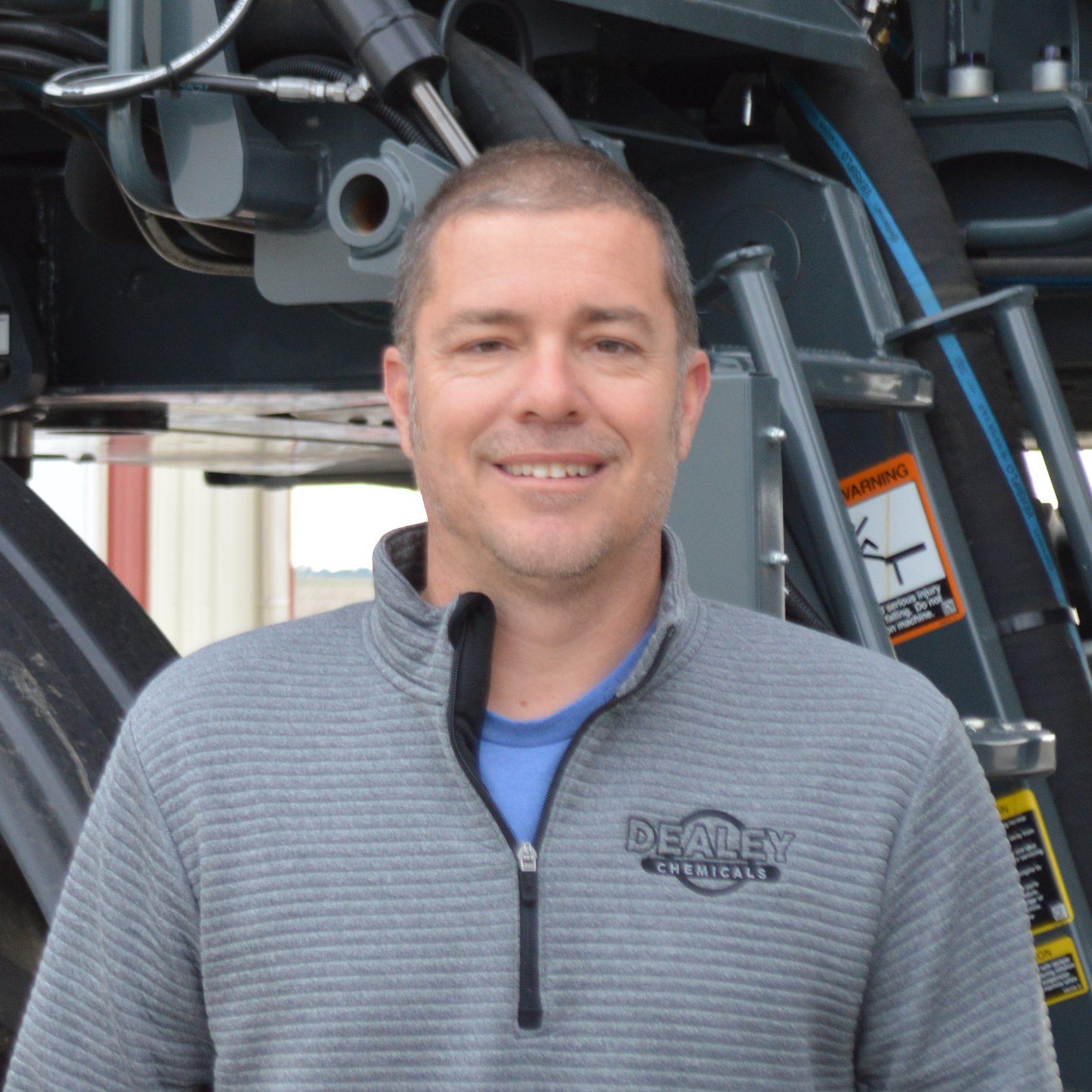 Mike at Dealey Chemicals Authorized Independent Agriculture Retailer